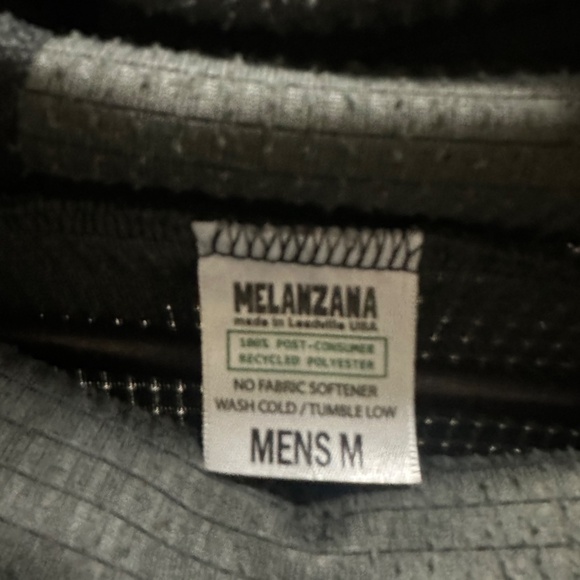 Melanzana Men's Micro Grid Hoodie - Picture 4 of 4